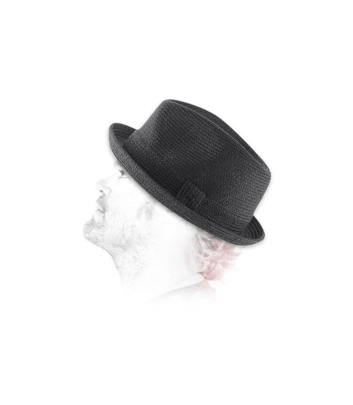 Chapeau Bailey paille noir Chapeau Bailey paille noir